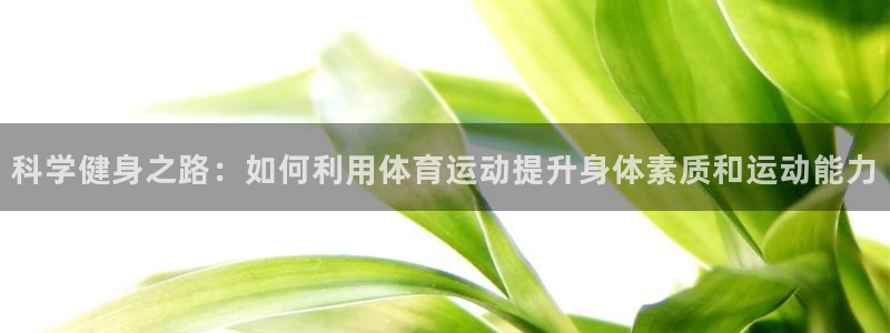 球友体育网页版：科学健身之路：如何利用体育运动提升身体素质和运动能力